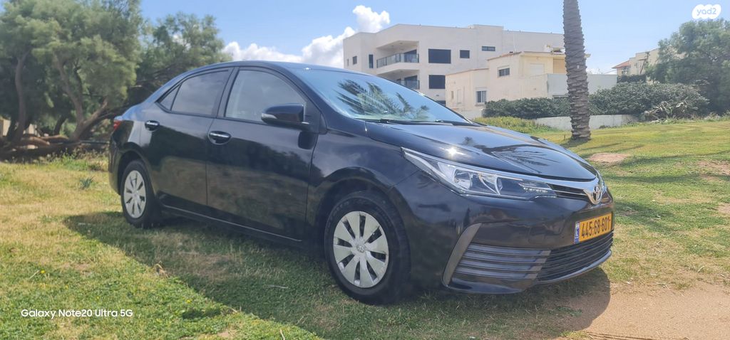 מודעת רכב טויוטה קורולה