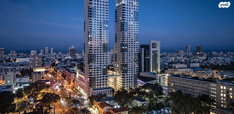 מודעת נכס, גני שרונה, קרית הממשלה, תל אביב יפו