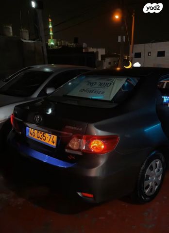 מודעת רכב טויוטה קורולה