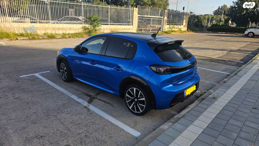 מודעת רכב פיג'ו 208