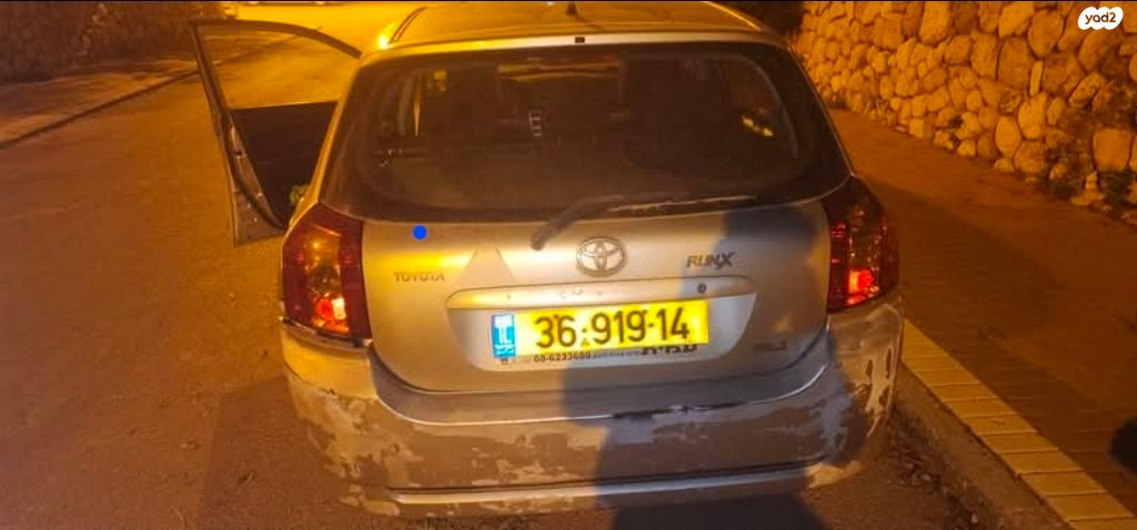 מודעת רכב טויוטה קורולה