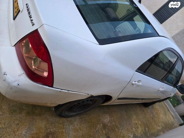 מודעת רכב טויוטה קורולה