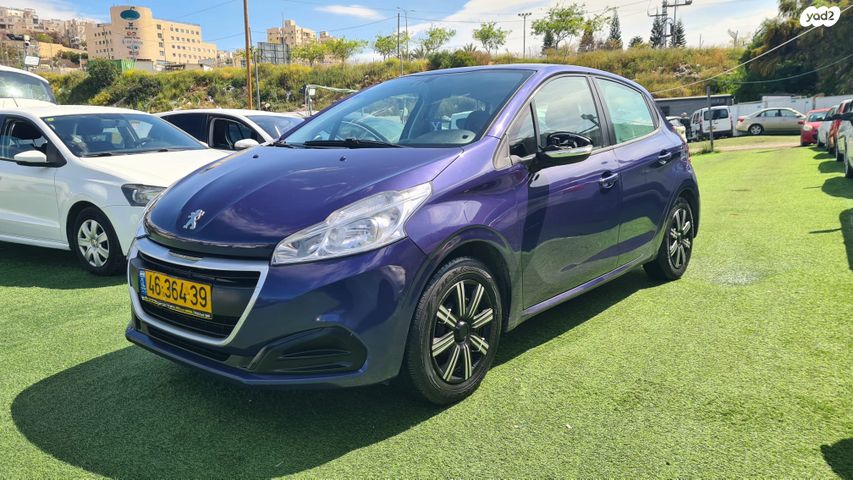 מודעת רכב פיג'ו 208