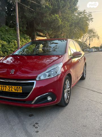 מודעת רכב פיג'ו 208