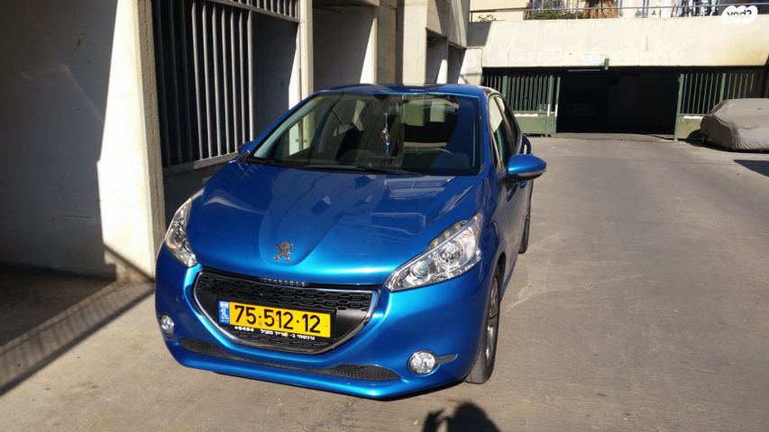 מודעת רכב פיג'ו 208