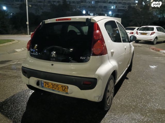 מודעת רכב פיג'ו 107