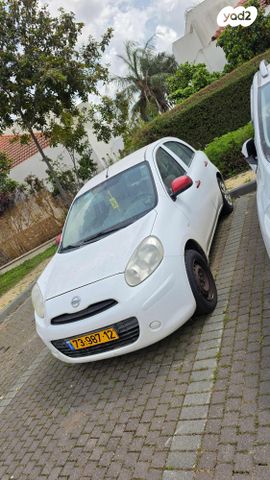 מודעת רכב ניסאן מיקרה