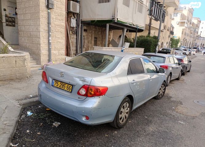 מודעת רכב טויוטה קורולה