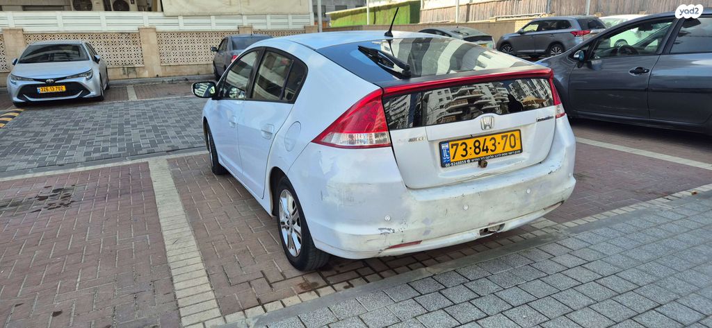 מודעת רכב הונדה אינסייט