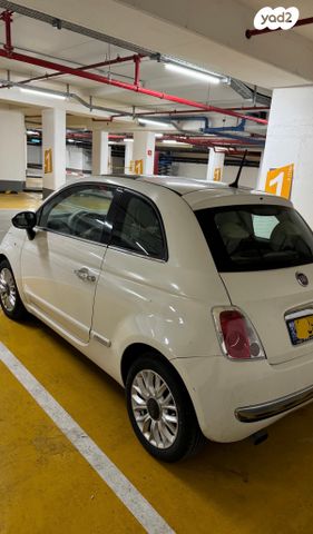 מודעת רכב פיאט 500