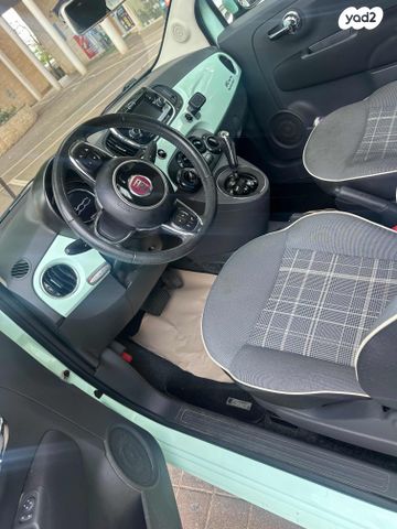 מודעת רכב פיאט 500