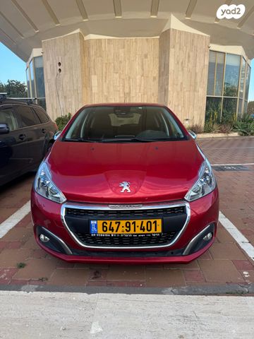 מודעת רכב פיג'ו 208