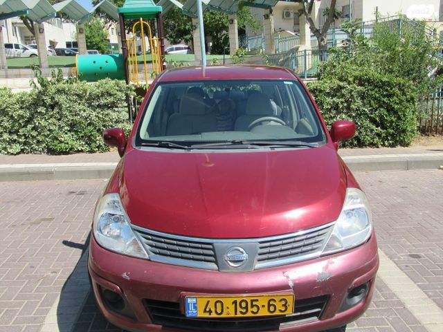 מודעת רכב ניסאן טידה