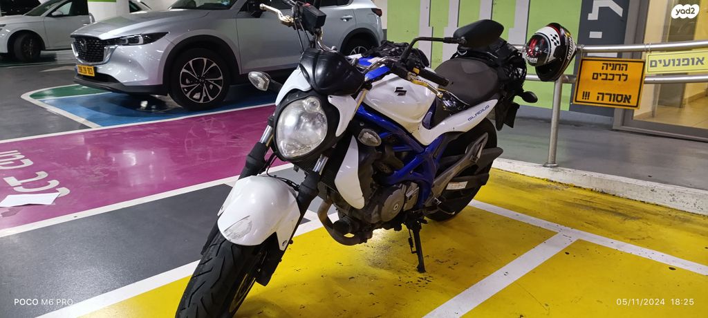 מודעת רכב סוזוקי SFV650 גלדיוס