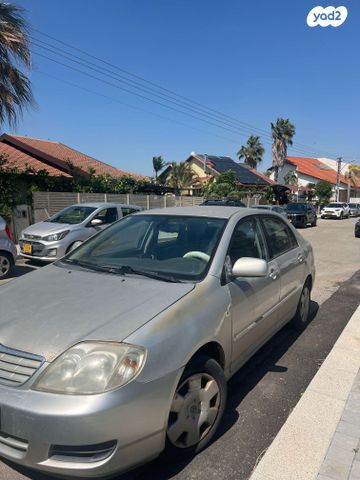 מודעת רכב טויוטה קורולה