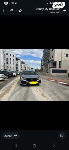 מודעת רכב הונדה סיוויק