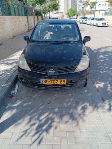 מודעת רכב ניסאן טידה