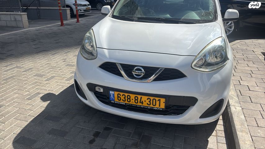 מודעת רכב ניסאן מיקרה