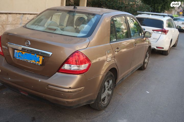 מודעת רכב ניסאן טידה