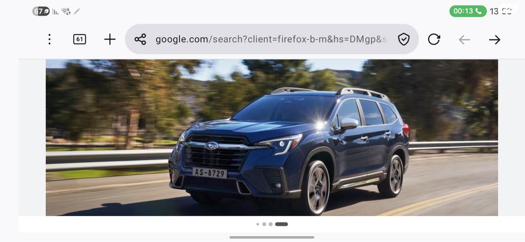 מודעת רכב סובארו אבולטיס/אסנט