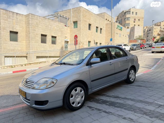 מודעת רכב טויוטה קורולה