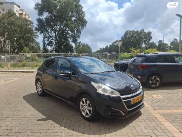 מודעת רכב פיג'ו 208