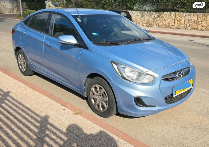 מודעת רכב יונדאי אקסנט i25