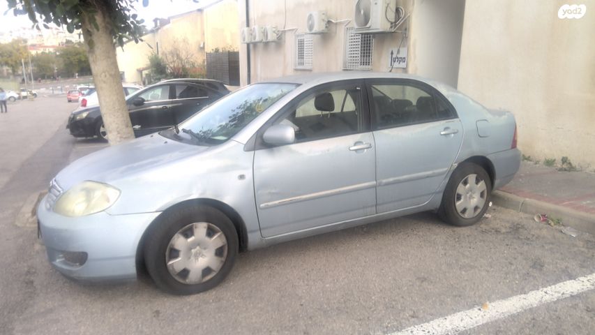 מודעת רכב טויוטה קורולה