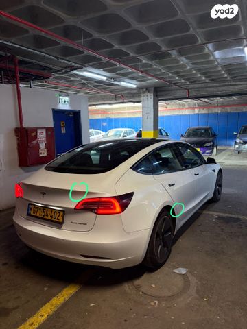 מודעת רכב טסלה מודל 3