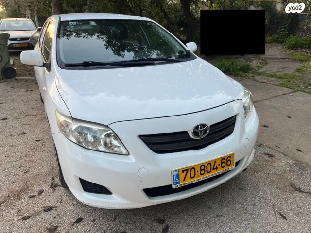 מודעת רכב טויוטה קורולה