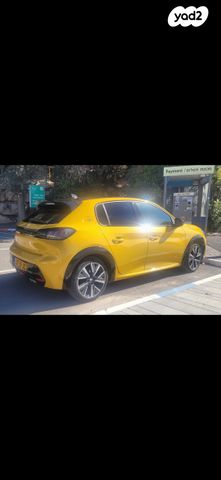 מודעת רכב פיג'ו 208