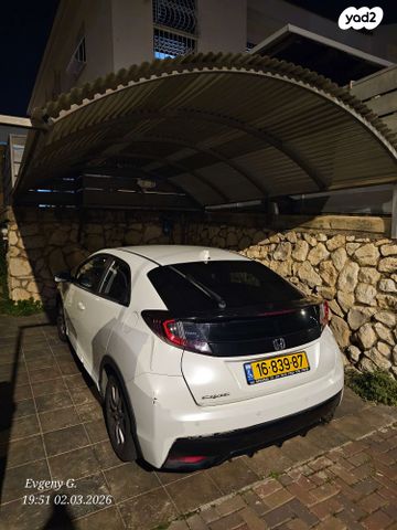 מודעת רכב הונדה סיוויק