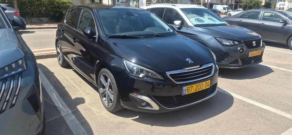 מודעת רכב פיג'ו 308