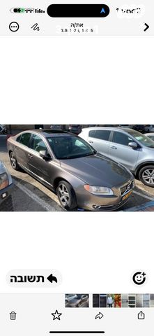 מודעת רכב וולוו S80