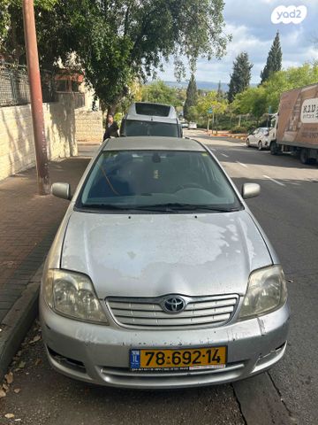 מודעת רכב טויוטה קורולה