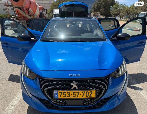 מודעת רכב פיג'ו 208