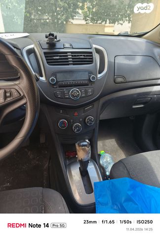 מודעת רכב שברולט טראקס