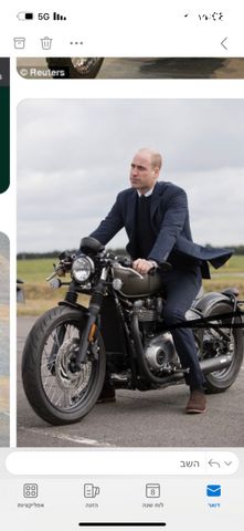 מודעת רכב טריומף Bonneville T100