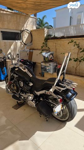 מודעת רכב הרלי דיווידסון פאט בוי 114