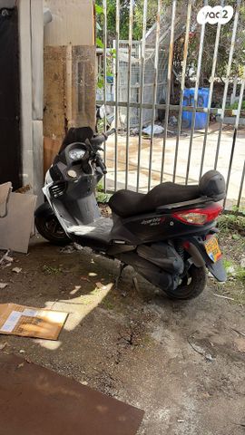 מודעת רכב סאן יאנג ג'וי-מקס 125