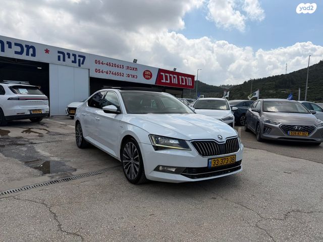 מודעת רכב סקודה סופרב