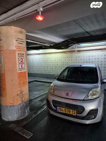 מודעת רכב פיג'ו 107