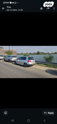 מודעת רכב פולקסווגן גולף