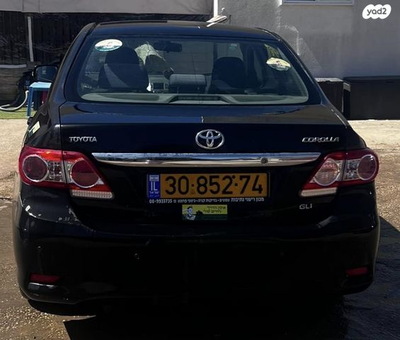 מודעת רכב טויוטה קורולה