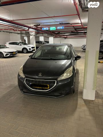 מודעת רכב פיג'ו 208