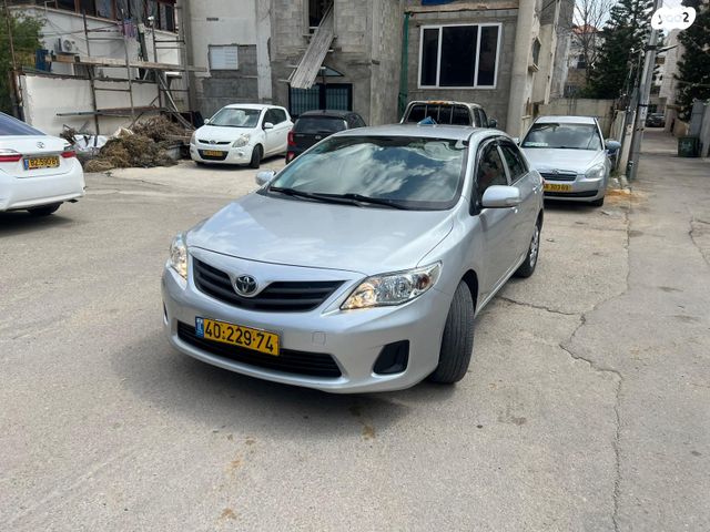 מודעת רכב טויוטה קורולה