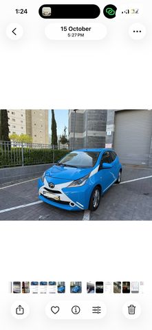 מודעת רכב טויוטה אייגו