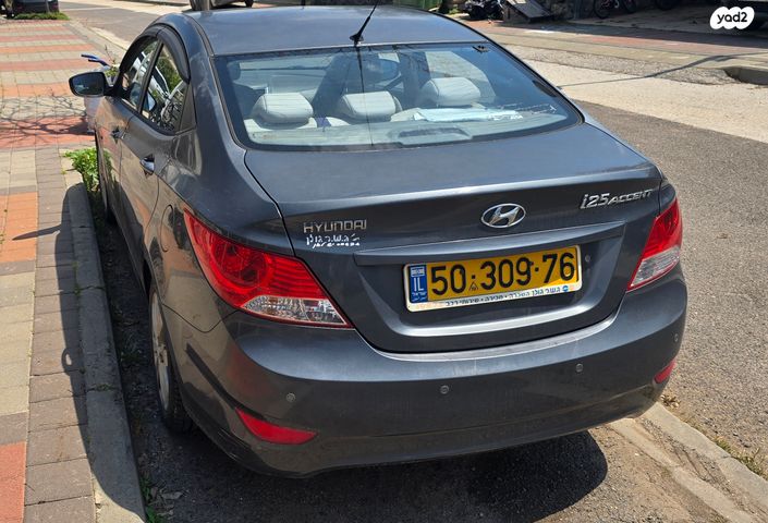 מודעת רכב יונדאי אקסנט i25