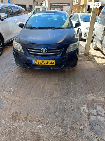 מודעת רכב טויוטה קורולה