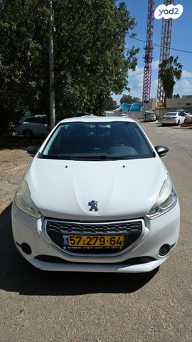 מודעת רכב פיג'ו 208